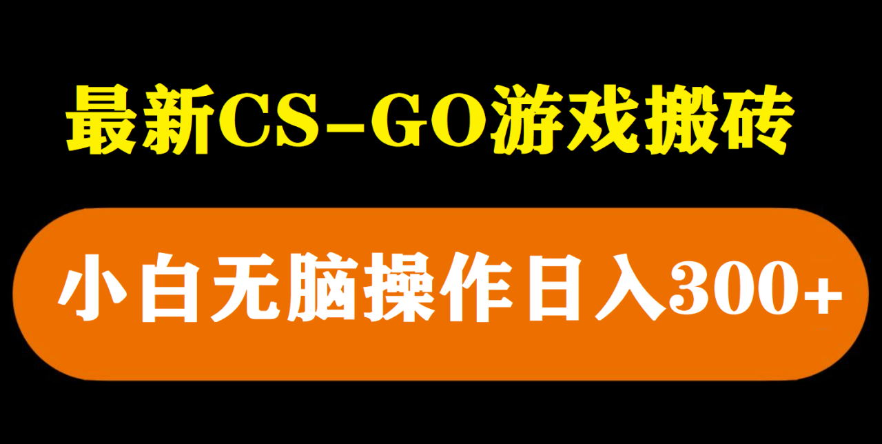 图片[1]-最新CSGO游戏搬砖游戏，无需挂机小白轻松日入300+，蓝海暴力项目揭秘！-隆盛的微博