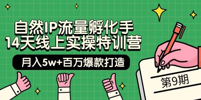 图片[1]-自然IP流量孵化手 14天线上实操特训营【第9期】月入5w+百万爆款打造 (74节)-隆盛的微博