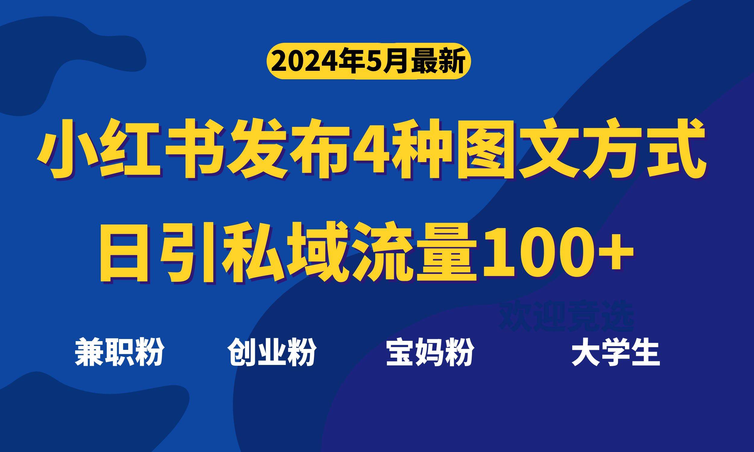 图片[1]-最新小红书发布这四种图文，日引私域流量100+不成问题，-隆盛的微博